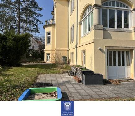 Terrasse, Garten - Etagenwohnung mit 145,00 m&sup2; in Meißen zur Miete