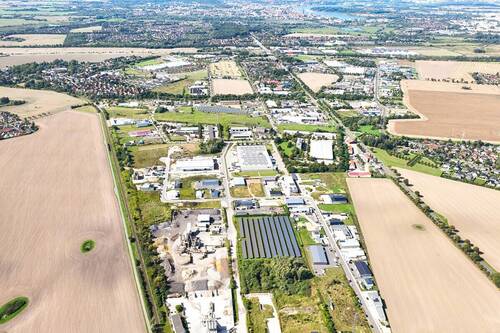 Luftbild zum Gewerbegebiet - 