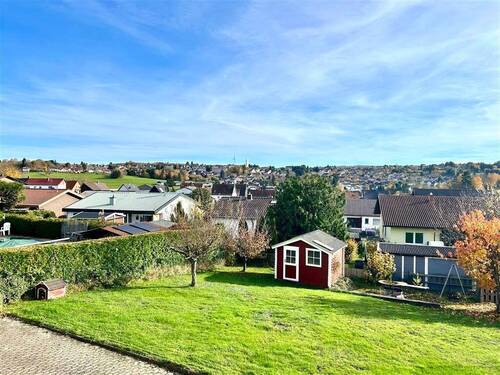 Ausblick vom Balkon - 