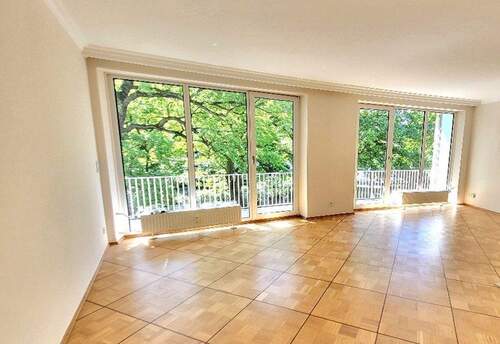 Wohnzimmer - Etagenwohnung mit 110,70 m&sup2; in Hamburg zum Kaufen