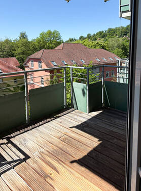 Balkon - Etagenwohnung mit 48,00 m&sup2; in Bad Sulza zur Miete