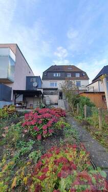 Hausansicht vom Garten02 - 3 Zimmer Doppelhaushälfte zum Kaufen in Lüdenscheid-Buckesfeld