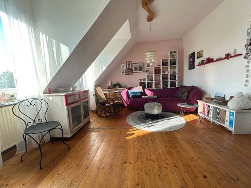 Wohnzimmer - Etagenwohnung mit 73,00 m&sup2; in Offenburg zum Kaufen