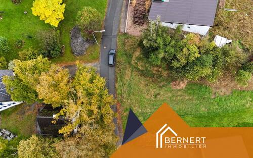 Luftaufnahme Zufahrt - Grundstück in Burgkunstadt zum Kaufen