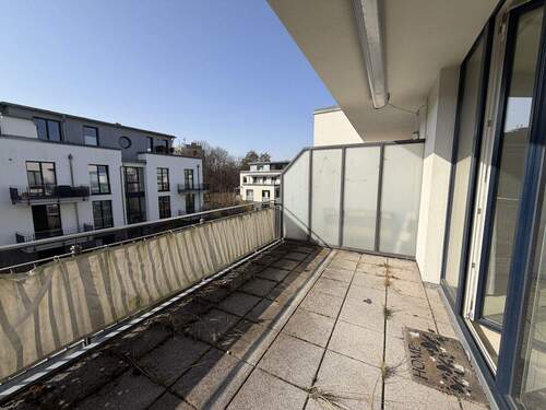großer Süd/West-Balkon - 