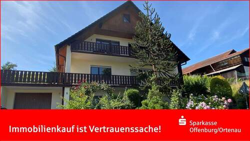 Außenansicht - Oberkirch, Bottenau - Idyllisches Wohnen im Zweifamilienhaus!