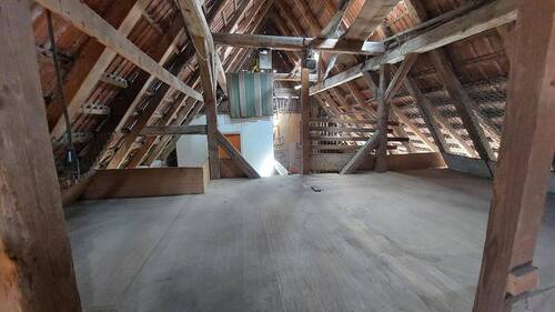 Dachgeschoss der Scheune - 