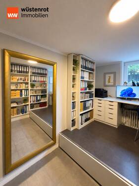 Arbeitszimmer im Kellergeschoss - 