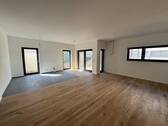 Wohn- Esszimmer mit offener Küche - TRIER - Zewen - Moderne, barrierefreie Neubauwohnung im Herzen von Trier-Zewen