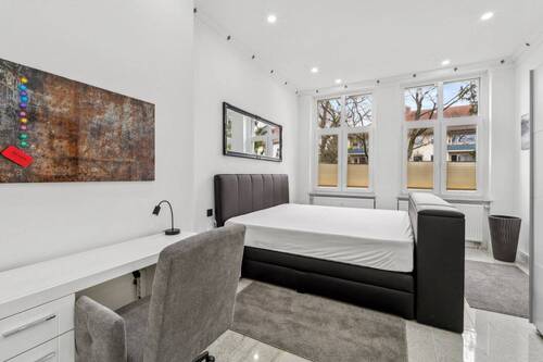 Schlafzimmer - Etagenwohnung mit 86,00 m&sup2; in Berlin-Lankwitz zum Kaufen