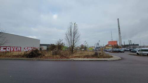 Bild 2 - ca. 1.460 m² großes Baugrundstück für Gewerbe im Gewerbegebiet Halle-Süd