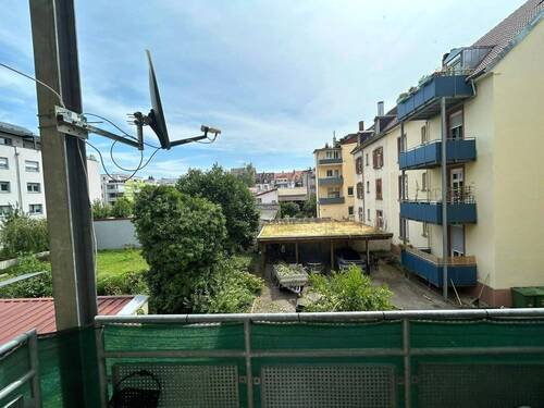 Balkon - 3 Zimmer Etagenwohnung in Offenburg