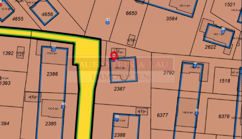 Bauausweisung Vektorzeichnung - RESERVIERT Neubau gewünscht..? Grundstück in gefragter Sackgassenlage von Rissen