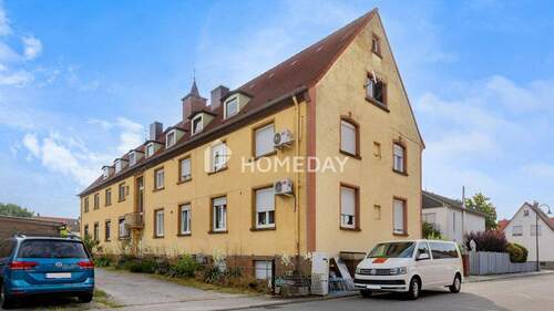 Außenansicht 1 - 3 Zimmer Etagenwohnung zum Kaufen in Stutensee