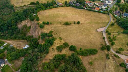 Ansicht von oben - Attraktives Grundstück mit Entwicklungspotenzial in Meißen-Winkwitz