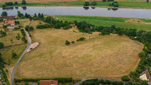 Blick zur Elbe - Grundstück zum Kaufen in Meißen