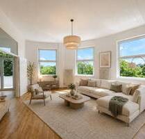 Großzügige Fünf-Zimmer-Wohnung mit klassischem Altbaucharme - Frankfurt am Main Sachsenhausen