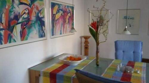 Wohn-Essbereich ( Musterwohnung ) - Gepflegte kernsanierte Wohnung in ruhigem Umfeld !