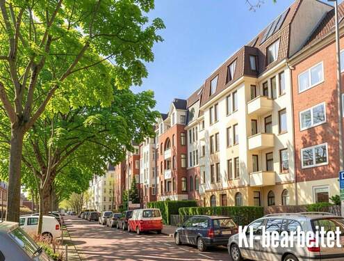 Außenansicht - Kiel - Hansastraße - vermietete 3 Zimmer-Eigentumswohnung in direkter Nachbarschaft zur Universität