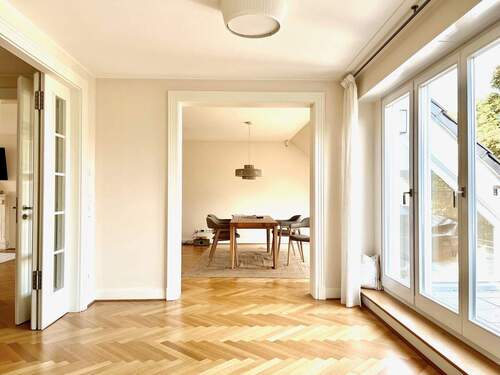 Esszimmer - 3 Zimmer Etagenwohnung zur Miete in Düsseldorf