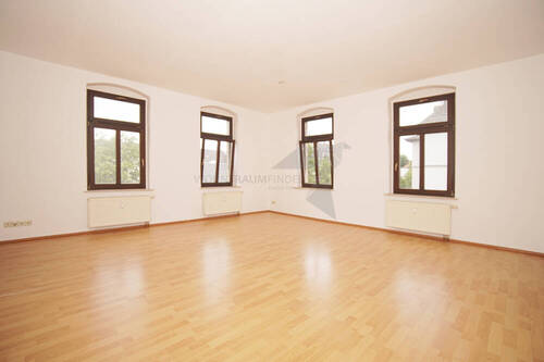 Wohnzimmer - 2 Zimmer Etagenwohnung zur Miete in Chemnitz