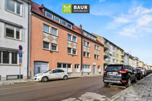 Hausansicht - 1 Zimmer Mehrfamilienhaus, Wohnhaus zum Kaufen in Neu-Ulm