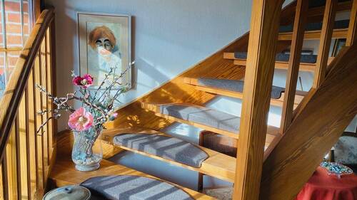 Treppe ins Dachgeschoß - 