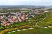 Luftaufnahme frontal - 7,2 ha unbebaute Grundstücke im Landkreis Alzey-Worms