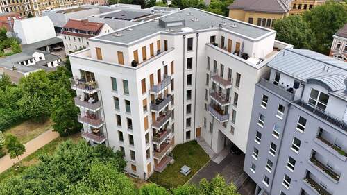 Rückansicht - 2 Zimmer Etagenwohnung in Leipzig