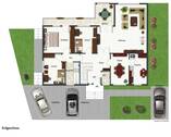 Erdgeschoss - Möblierungsvorschlag - 6 Zimmer Einfamilienhaus zum Kaufen in Wächtersbach-Aufenau