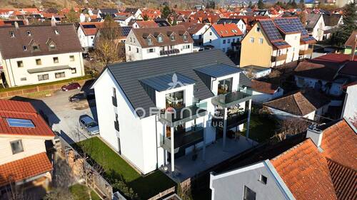 Vogelperspektive - 3 Zimmer Etagenwohnung in Regensburg / Schwabelweis