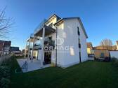 Außenansicht Garten - Etagenwohnung mit 75,40 m&sup2; in Regensburg / Schwabelweis zum Kaufen