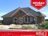 1800 Neu - Musterhaus! Traumhafter Neubaubungalow mit massiver Garage und 2 Erkern in ruhiger Wohnlage von Geeste gelegen!