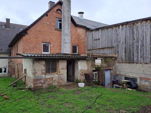 04_Rückseite Haus Übergang zum Hof.jpg - Mehrfamilienhaus, Wohnhaus mit 190,00 m&sup2; in Walldürn zum Kaufen