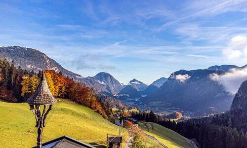 Ausblick übers Saalachtal - Bauernhaus, Landhaus mit 340,00 m&sup2; in Bad Reichenhall zum Kaufen