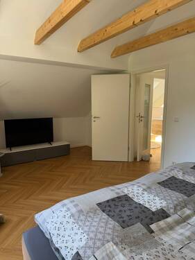 Schlafzimmer im Dachgeschoss - 