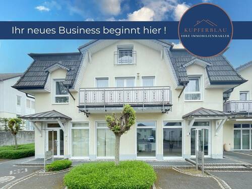 Außenansicht Straße - Modernes Gewerbelokal für Ihre neue Ladenfläche in Hennef-Uckerath