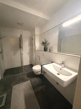 Badezimmer - Etagenwohnung mit 68,00 m&sup2; in Gütersloh zum Kaufen
