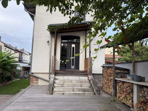 Hausansicht Südwest - 3 Zimmer Einfamilienhaus zum Kaufen in Ludwigshafen