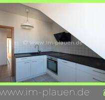 Einbauküche - Badewanne - Weitblick - Laminat | 3-Zimmer-Wohnung Plauen Haselbrunn