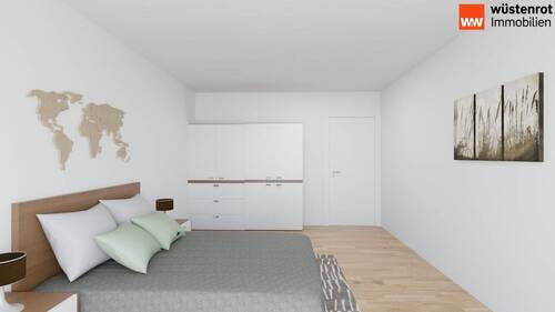 Visiualisierung Schlafzimmer - 