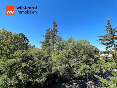 Blick aus dem Wohnzimmer - 