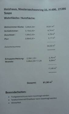 Wohnfläche - 