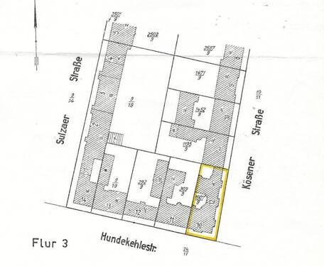 Flurplan - Traditionsreiches Schmargendorf, nahe Roseneck, zwischen Grunewald & Dahlem, frei zum Bezug