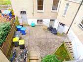 Blick vom Hof - Balkon - 