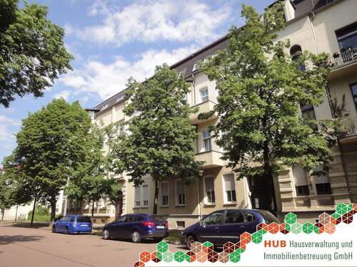 Objektansicht Humperdinckstraße 5.jpg - 2-Raum Erdgeschosswohnung in Dessau-Nord!
