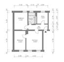 Grundriss bemaßt - 