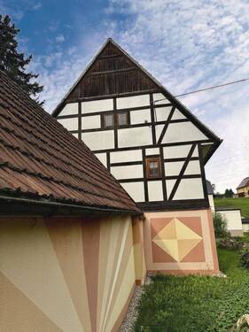 Außenansicht Wohnhaus - Einfamilienhaus mit 110,00 m² in Königshain-Wiederau zum Kaufen