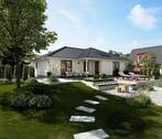 WBG 108 - Gartenansicht - Der Bungalow mit der charmanten Form - ausgefallen und praktisch in Großobringen