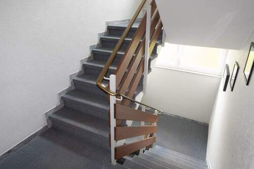 Das gepflegte Treppenhaus - 